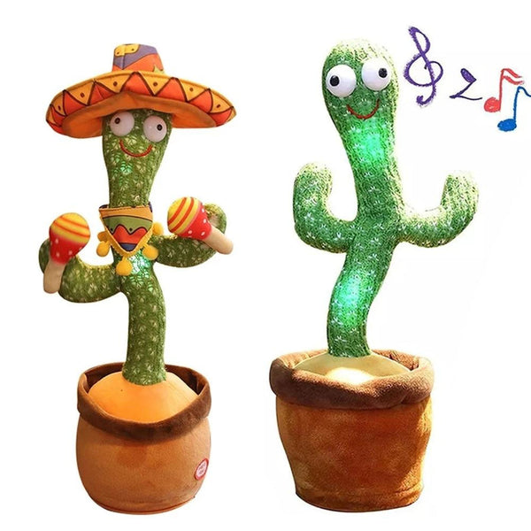 Un cactus que habla y baila reproduce un musical con hasta 120 canciones